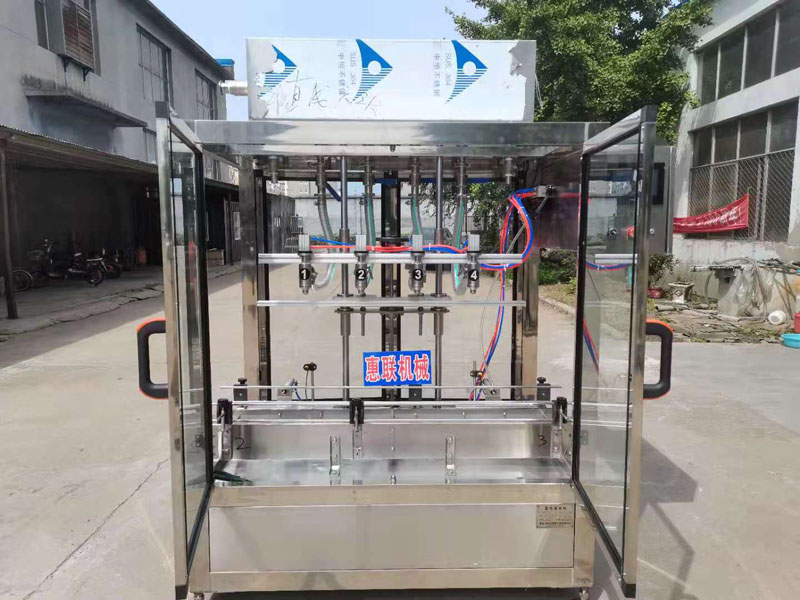 全自動食用油灌裝旋蓋機(jī)